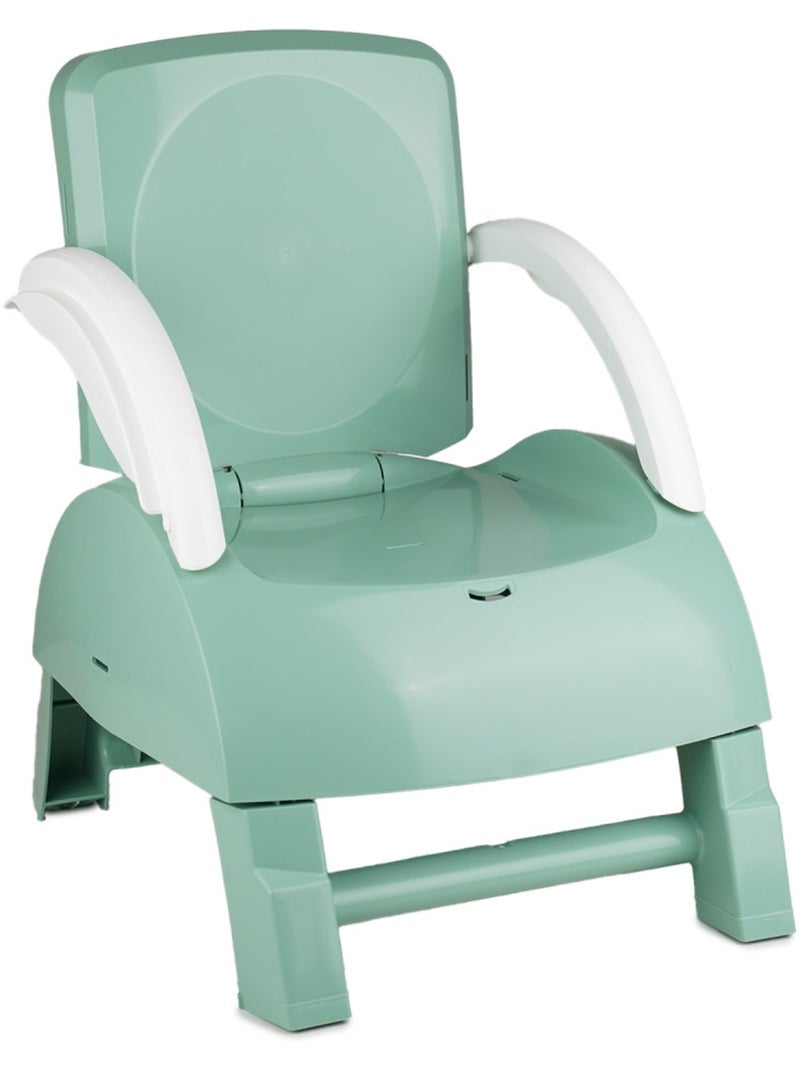 Pack pasti 2º anno Thermobaby con rialzo Gusto, 5 contenitori Verde salvia - Kiabi
