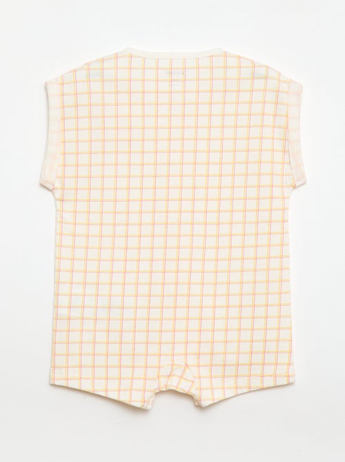 Pagliaccetto a maniche corte con fantasia - Kiabi