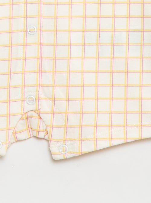 Pagliaccetto a maniche corte con fantasia - Kiabi