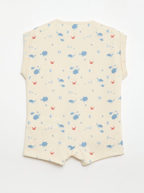 Pagliaccetto a maniche corte con fantasia - Kiabi