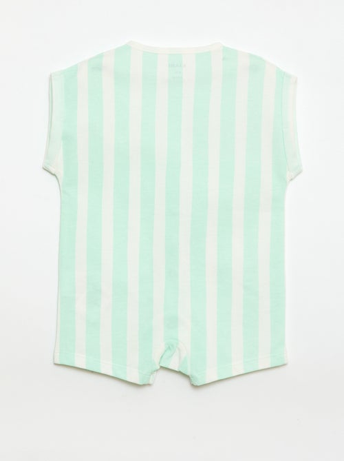 Pagliaccetto a maniche corte con fantasia - Kiabi