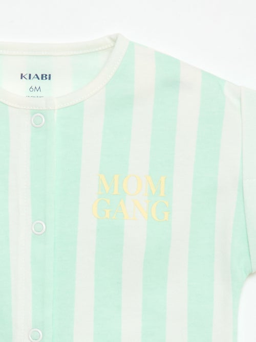 Pagliaccetto a maniche corte con fantasia - Kiabi