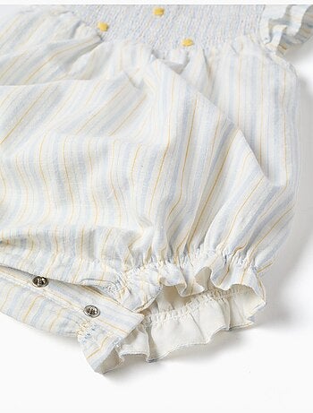 Pagliaccetto a righe in cotone B&S