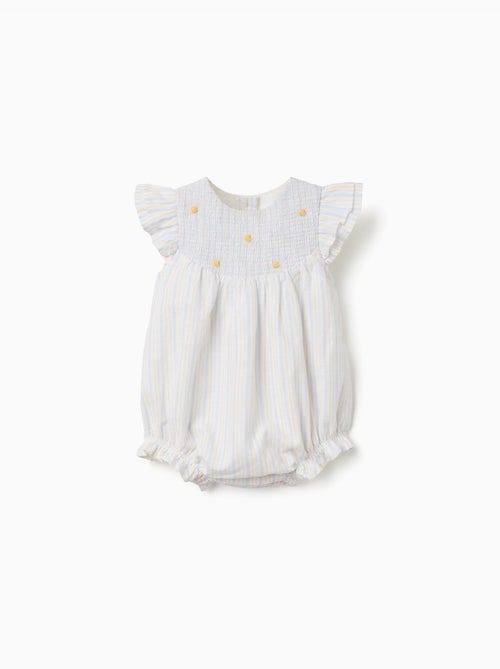 Pagliaccetto a righe in cotone B&S - Kiabi