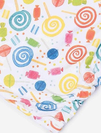 Pagliaccetto combishort in cotone biologico | kitikate | kitikate