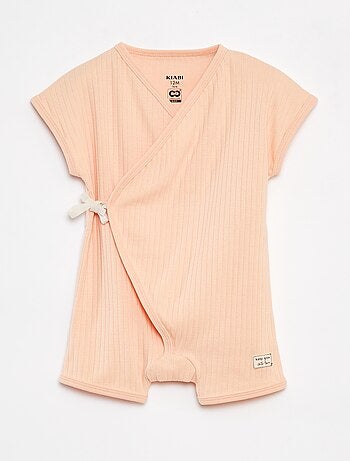 Pagliaccetto con scollo incrociato - cradle to cradle