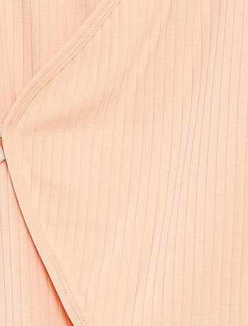 Pagliaccetto con scollo incrociato - cradle to cradle