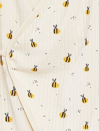 Pagliaccetto con scollo incrociato - cradle to cradle