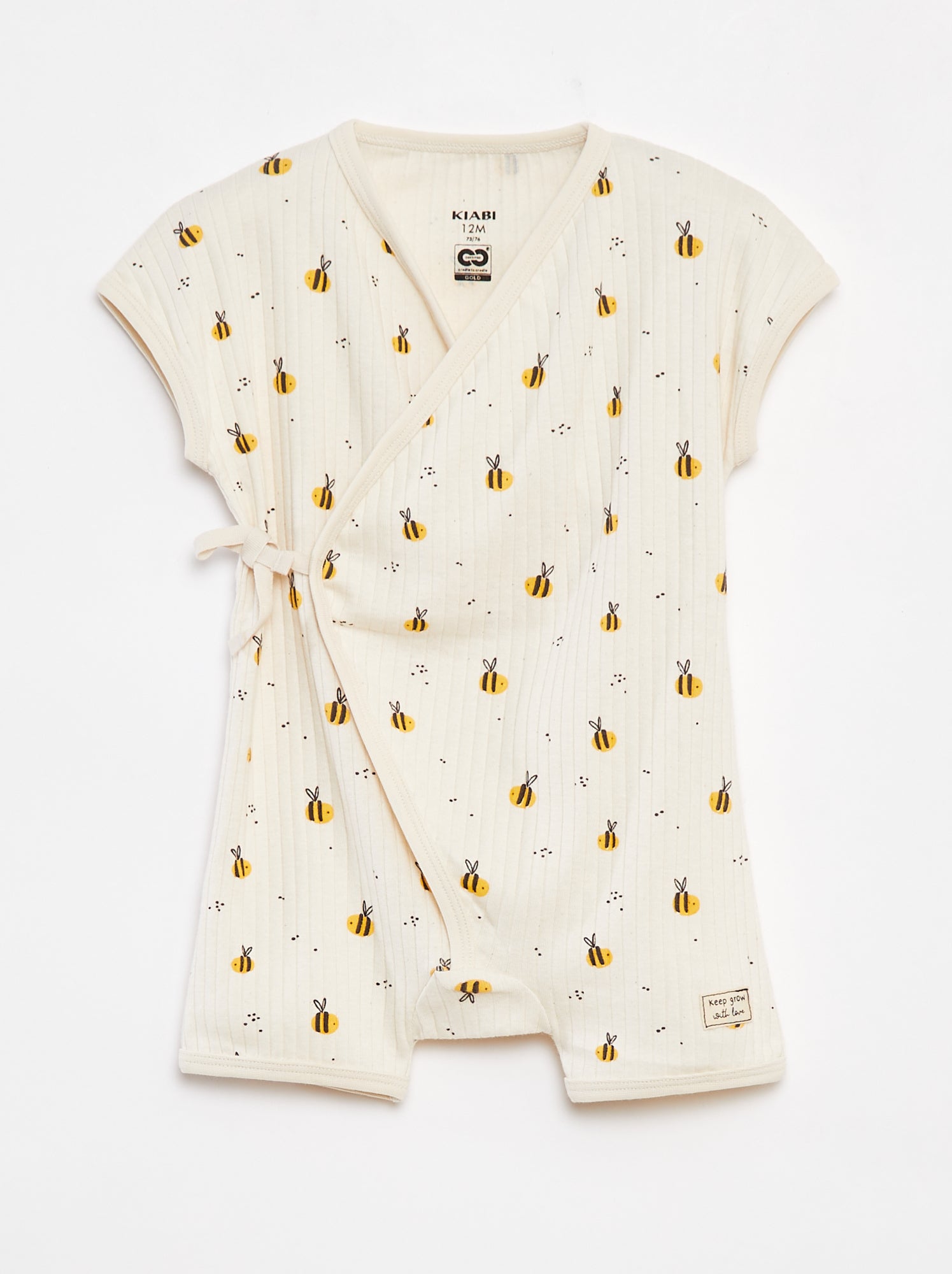 Pagliaccetto con scollo incrociato - cradle to cradle