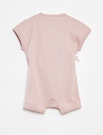 Pagliaccetto con scollo incrociato - cradle to cradle