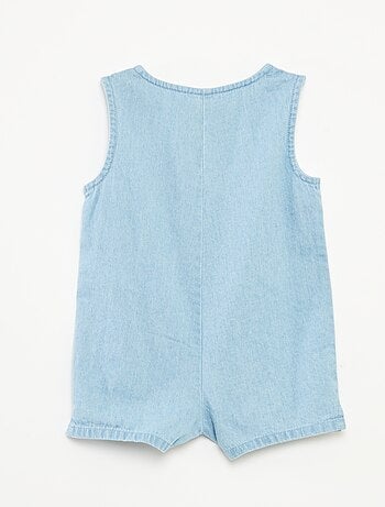 Pagliaccetto corta in denim