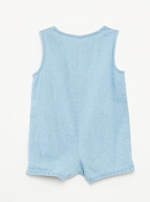 Pagliaccetto corta in denim - Kiabi