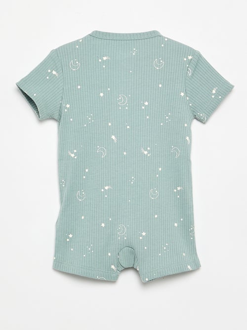 Pagliaccetto corto in maglia a costine - Kiabi