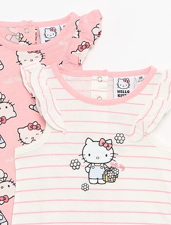 Pagliaccetto 'Hello Kitty' senza maniche con volant