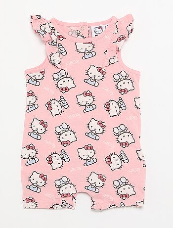 Pagliaccetto 'Hello Kitty' senza maniche con volant