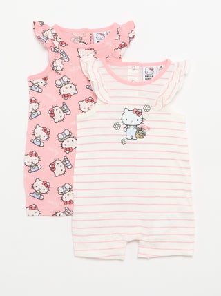 Pagliaccetto 'Hello Kitty' senza maniche con volant