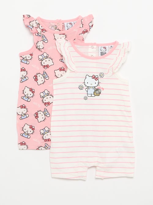 Pagliaccetto 'Hello Kitty' senza maniche con volant - Kiabi