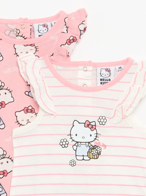 Pagliaccetto 'Hello Kitty' senza maniche con volant - Kiabi