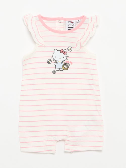 Pagliaccetto 'Hello Kitty' senza maniche con volant - Kiabi