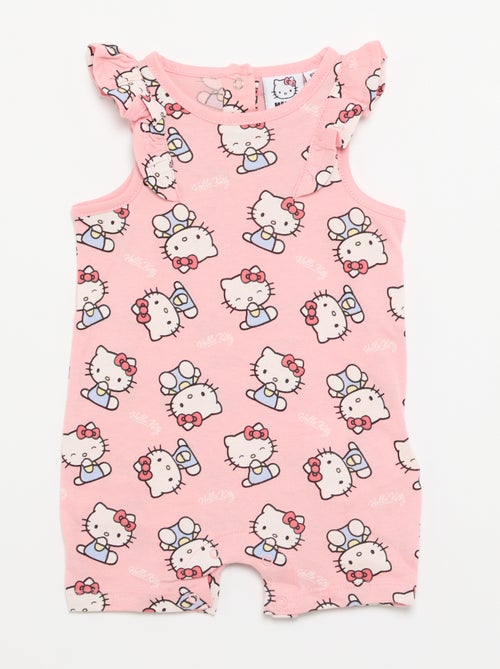 Pagliaccetto 'Hello Kitty' senza maniche con volant - Kiabi