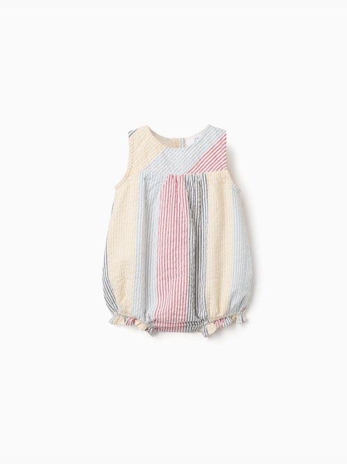 Pagliaccetto in cotone a righe You&Me - Kiabi
