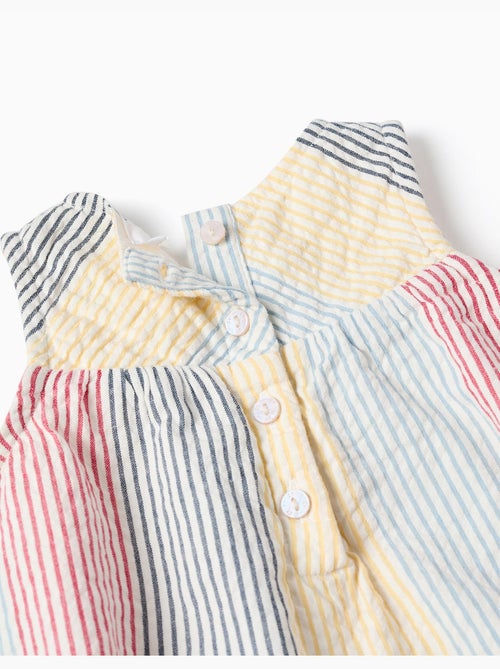 Pagliaccetto in cotone a righe You&Me - Kiabi