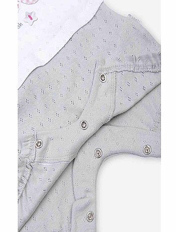 Pagliaccetto in cotone biologico jacquard | kitikate | kitikate