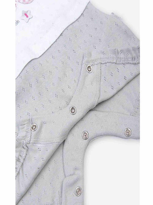 Pagliaccetto in cotone biologico jacquard | kitikate | kitikate - Kiabi