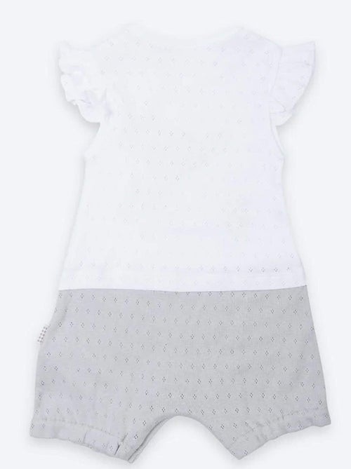 Pagliaccetto in cotone biologico jacquard | kitikate | kitikate - Kiabi