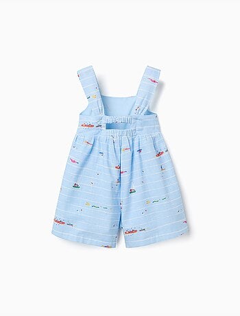 Pagliaccetto in cotone stampato Carolina Celas x Zippy