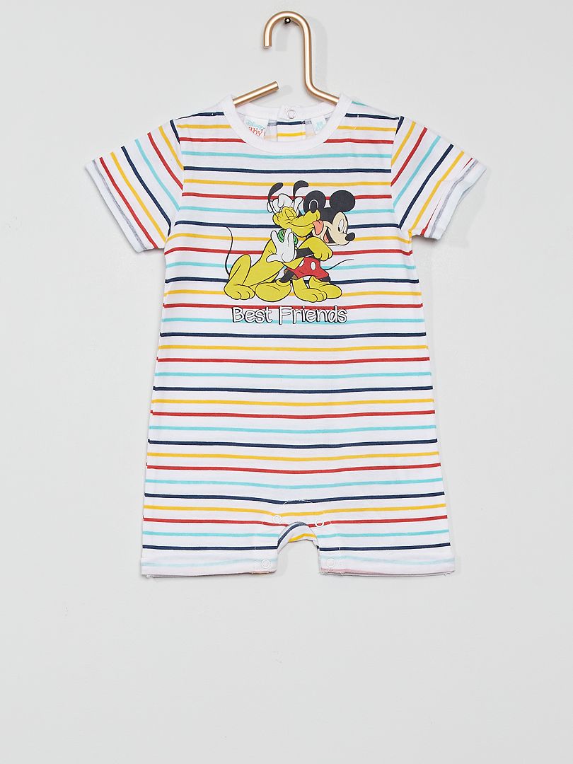 Disney Pagliaccetto Neonato Disney Topolino Giallo