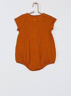 Neonata 0-36 mesi - Pagliaccetto in garza di cotone - Kiabi