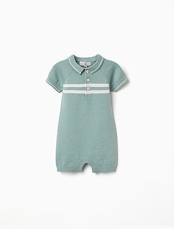 Pagliaccetto in maglia a righe