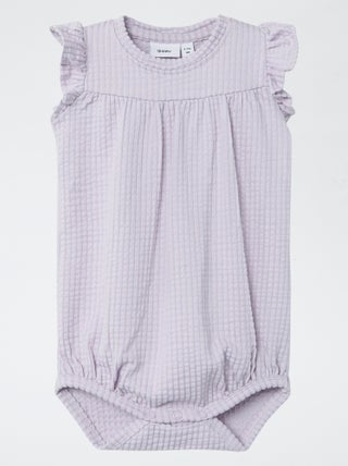 Pagliaccetto in maglia goffrata 'Guppy'