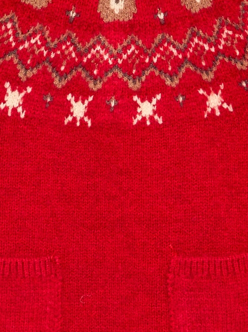 Pagliaccetto lungo in maglia jacquard - Kiabi Pagliaccetto lungo in maglia jacquard - Kiabi