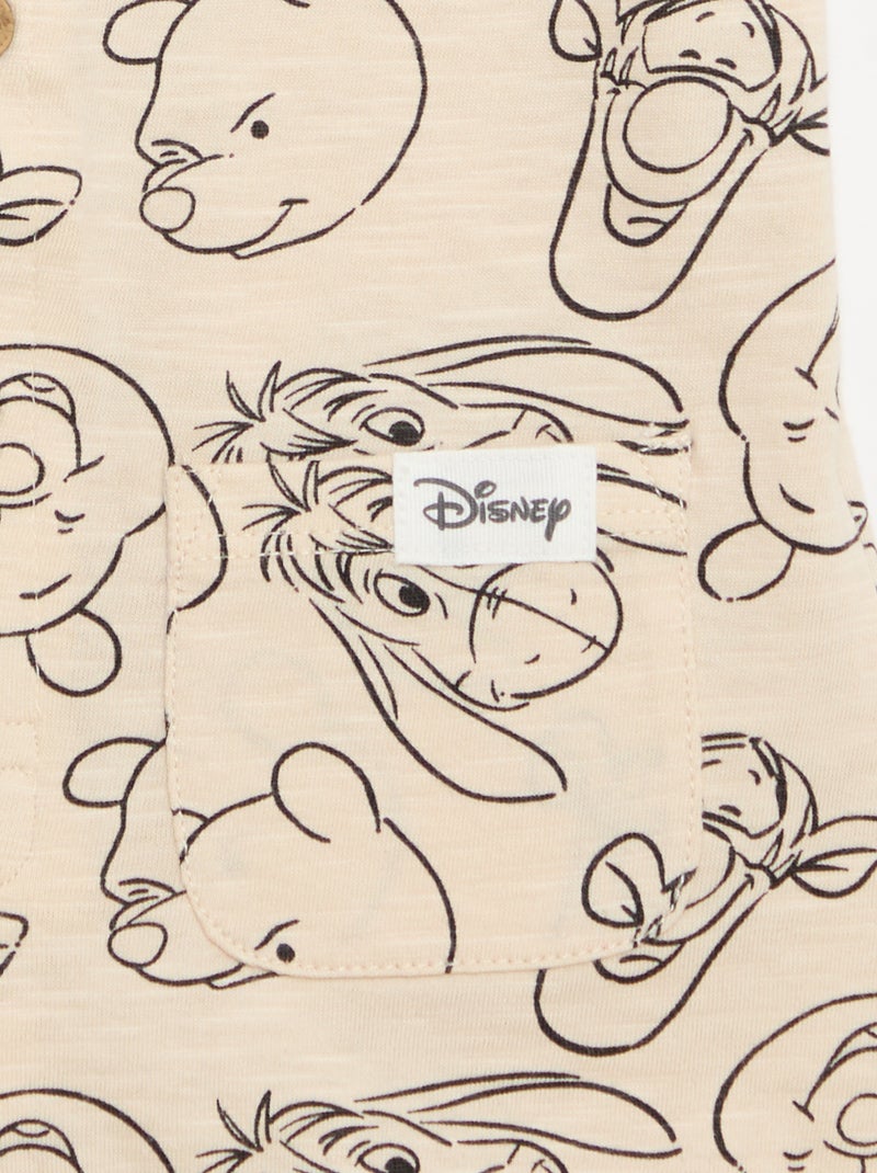 Pagliaccetto senza maniche con stampa \'Disney\' Beige - Kiabi