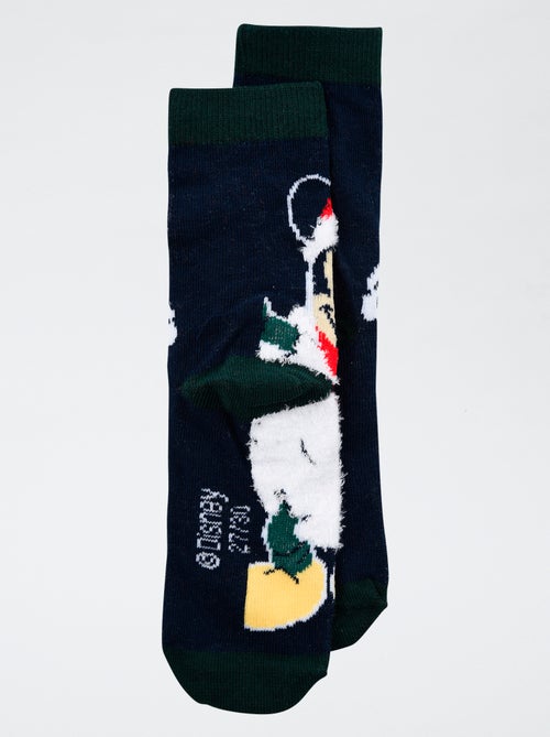 Paio di calze natalizie 'Disney' 'Mickey' in cotone - Kiabi