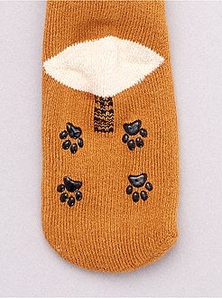 Paio di calzini antiscivolo 'leone' - Kiabi