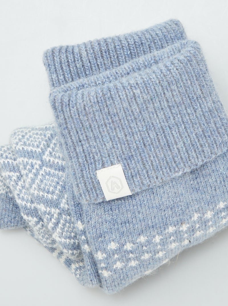 Paio di calzini in lana GRIGIO - Kiabi