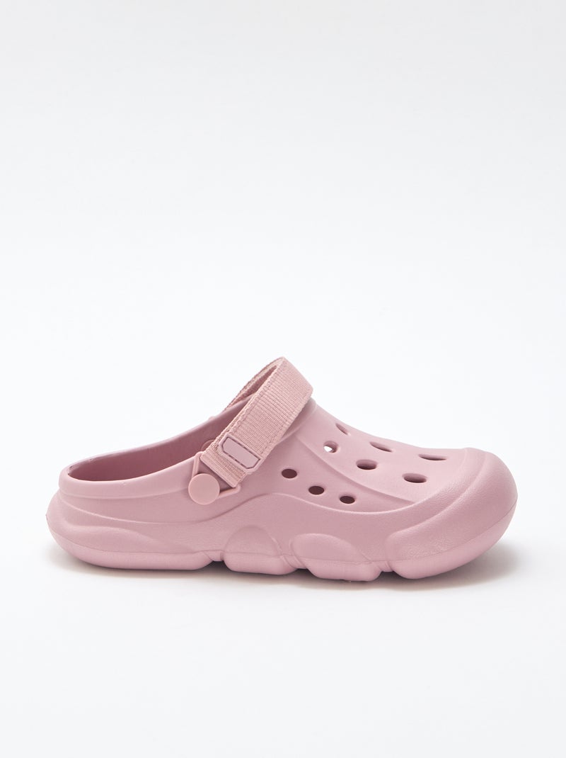 Paio di ciabatte da spiaggia chiuse Rosa - Kiabi