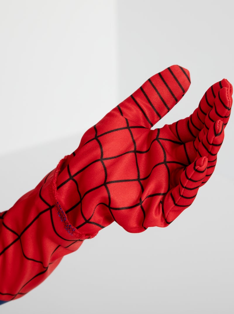 Paio di guanti 'Spider-Man' rosso/nero - Kiabi