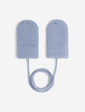 Paio di moffole con laccetto