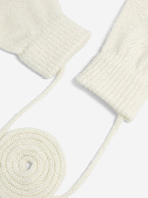 Paio di muffole con laccio - Kiabi
