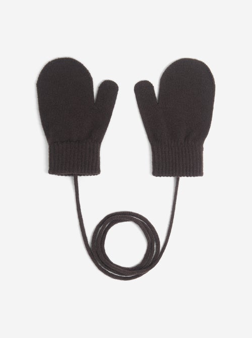 Paio di muffole con laccio - Kiabi