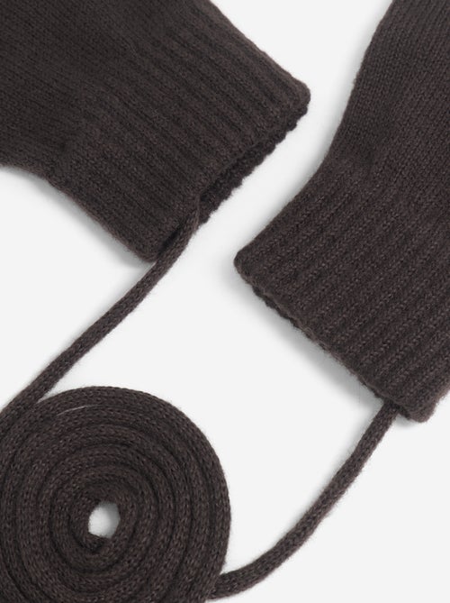 Paio di muffole con laccio - Kiabi