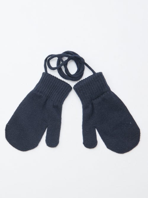 Paio di muffole in maglia - Kiabi