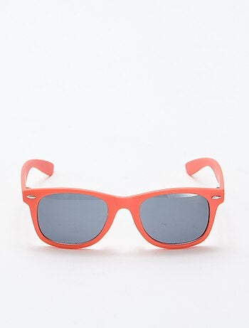 Paio di occhiali da sole classici tinta unita