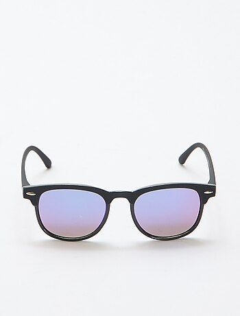 Paio di occhiali da sole classici tinta unita