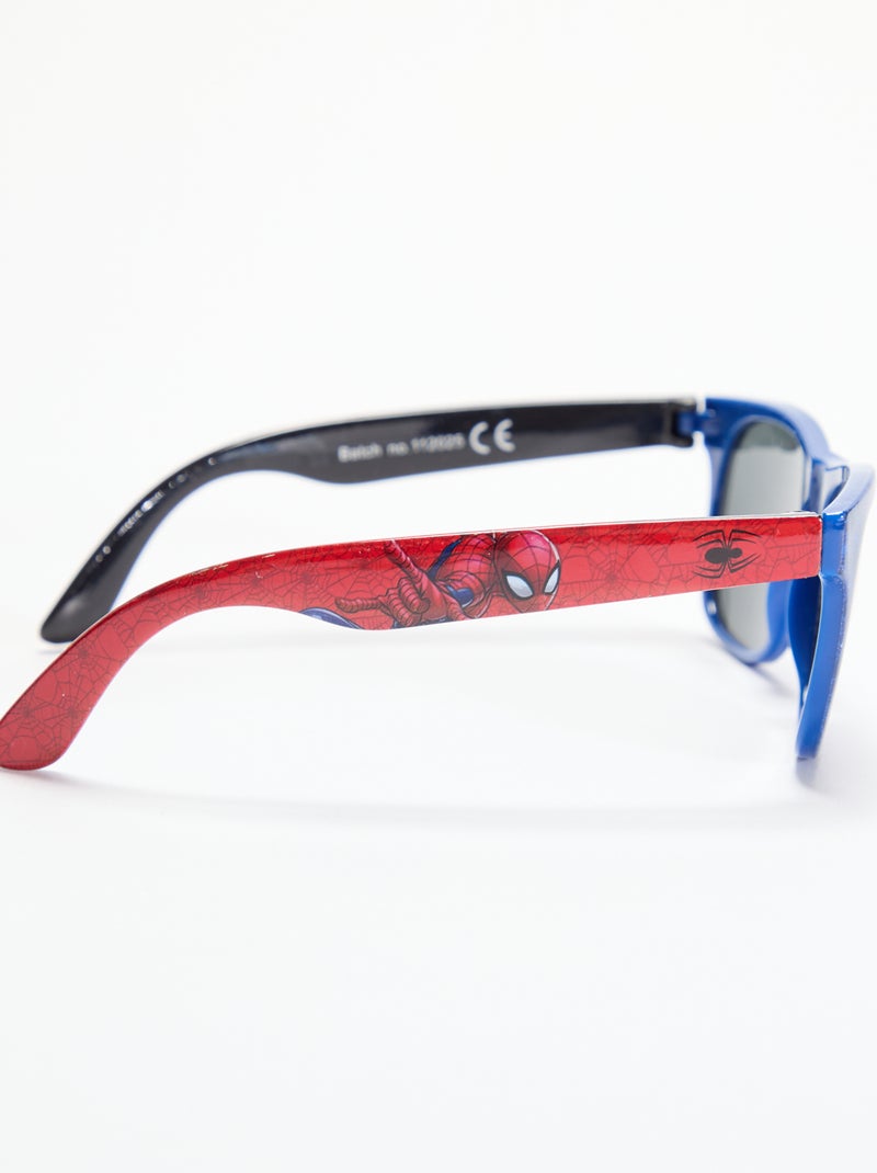Paio di occhiali da sole 'Marvel' 'Spiderman' classici tinta unita Blu - Kiabi
