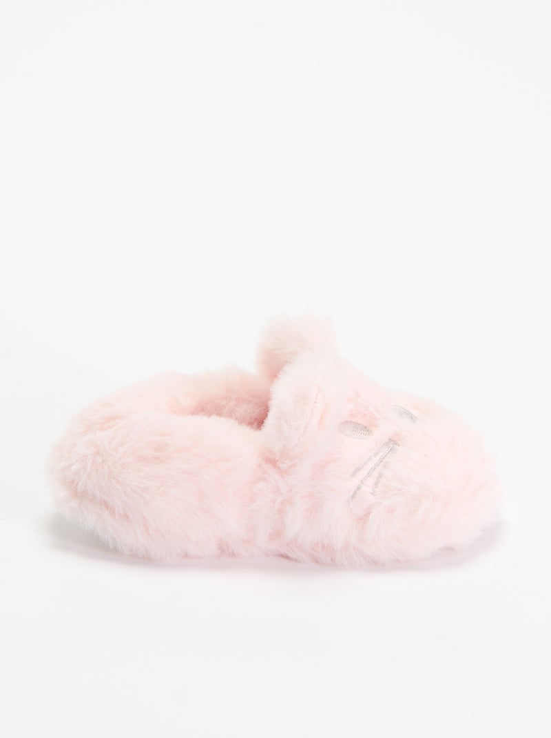 Paio di pantofole 'Topo' Rosa - Kiabi